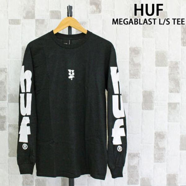 HUF ハフ メガブラストロングスリーブTシャツ MEGABLAST L/S TEE