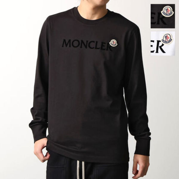 MONCLER Tシャツ 8D00009 89AYY 長袖 カットソー ロンT ロゴT