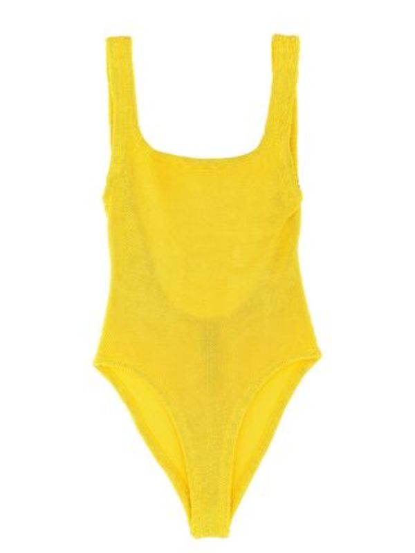 Hunza G 'Square Neck' one-piece swimsuit