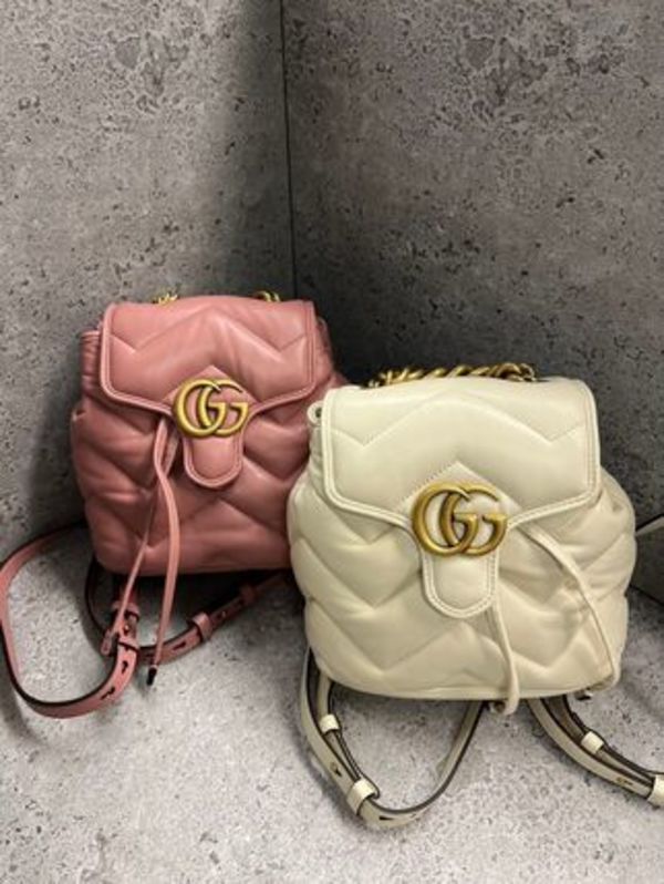 グッチ GGマーモント チェーンハンドル バックパック 777253