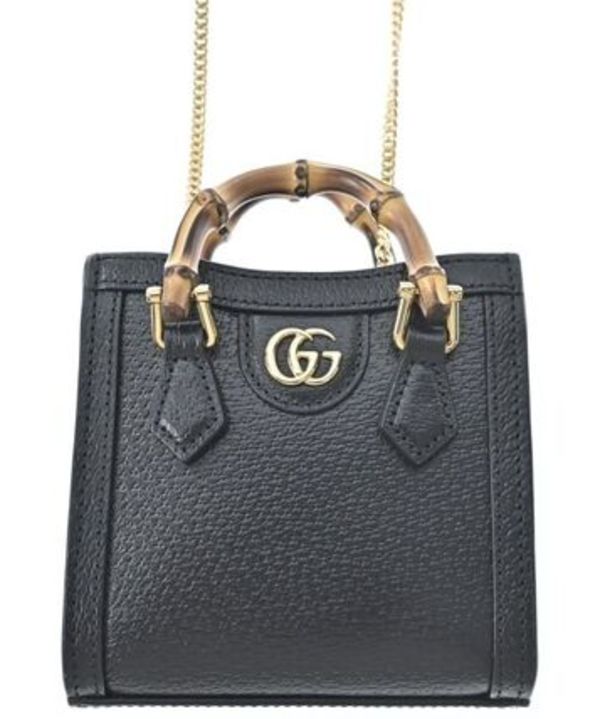 GUCCI ハンドバッグ 黒 - 4500426M0128