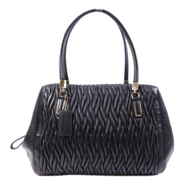 COACH Madison Gathered ショルダーバッグ カーフ(牛革)