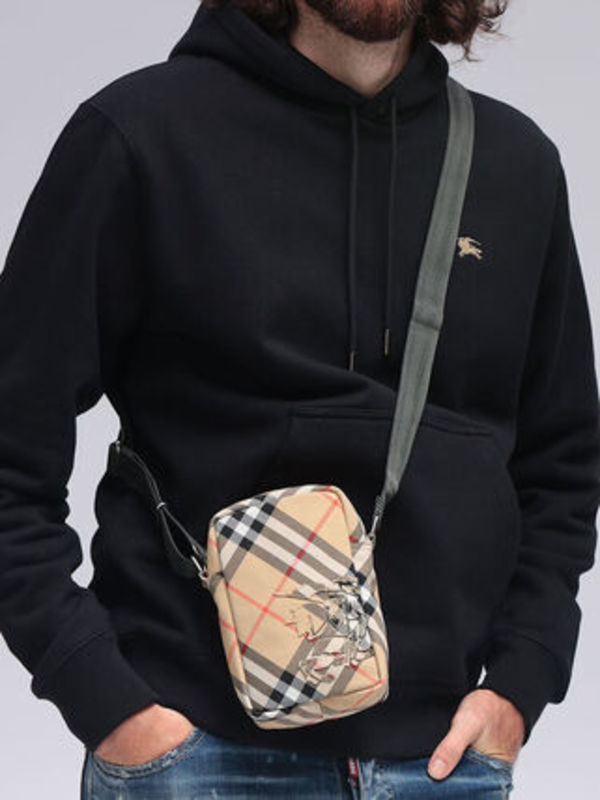 BURBERRY ショルダーフォンバッグ バーバリーチェック