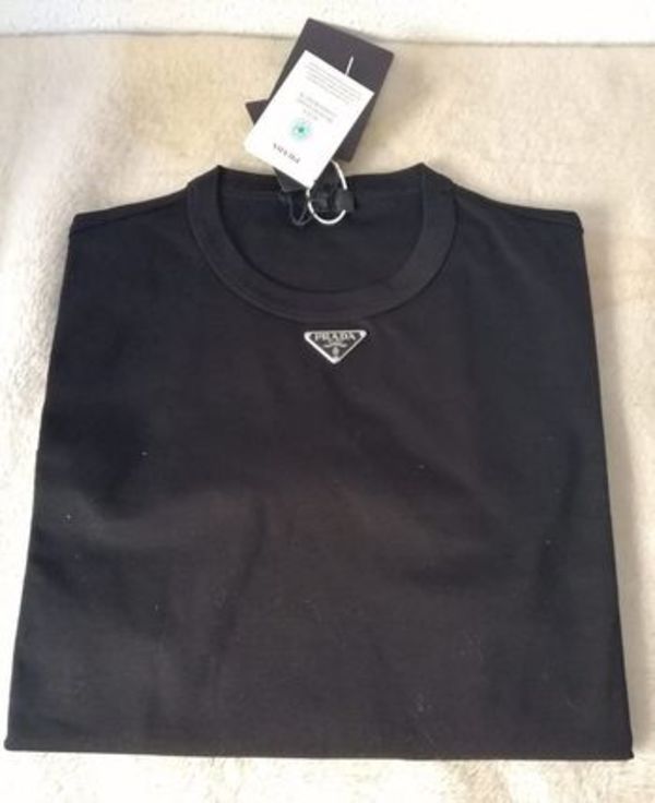 PRADA新作【UJN824_11ZMCOTTON LOGO T-SHIRT】