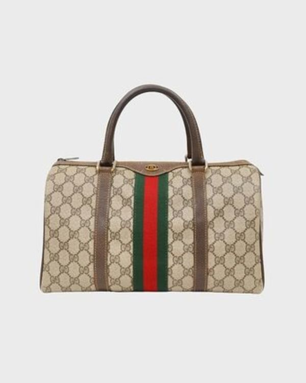 GUCCI GGスプリームボストンバッグ