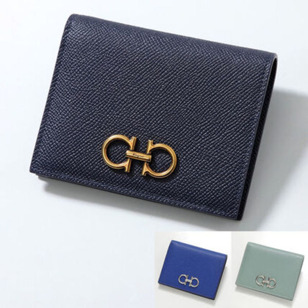 FERRAGAMO 二つ折り財布 THE GANCINI 22 D780
