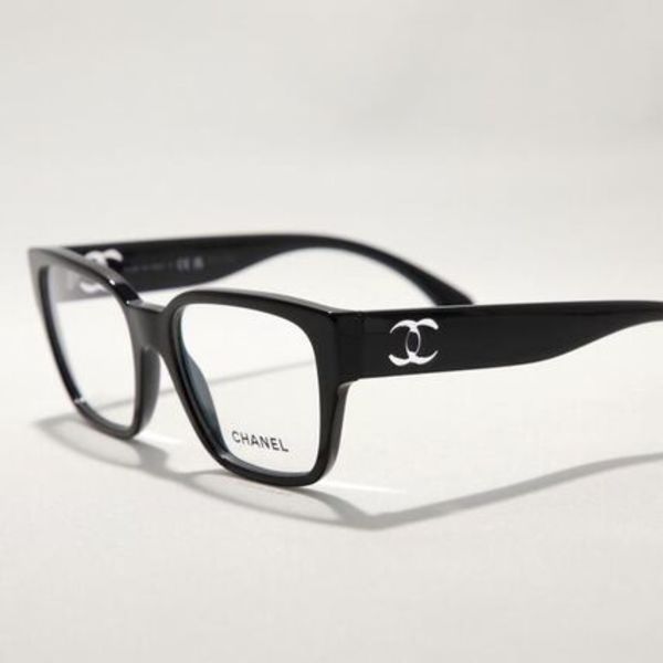 CHANEL メガネ 3475 スクエア型 セルフレーム ココマーク
