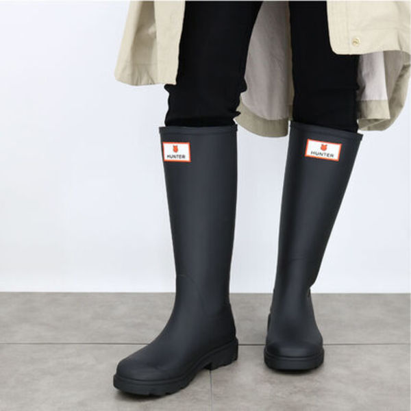 ■MAISON KITSUNE ×HUNTERコラボ レインブーツ HFRU0030252
