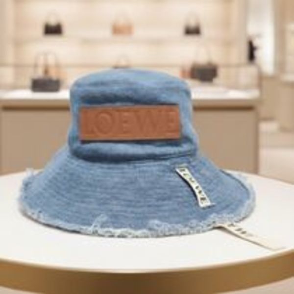 LOEWE【VINTAGE】フレイド フィッシャーマン ハット K820HF1X66