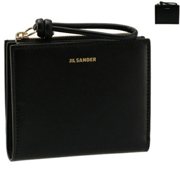 JIL SANDER 財布 二つ折り ミニ フレンチウォレット