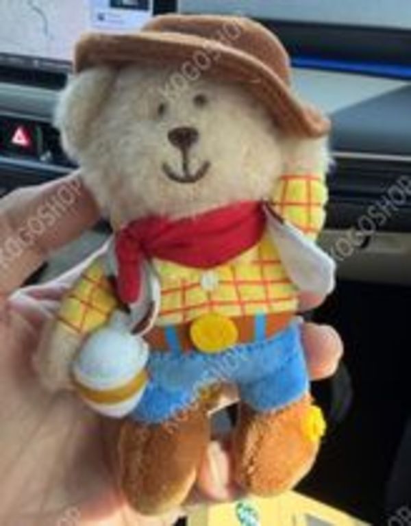 韓国スタバ★26SS Toy Story Woody Bearista Keychain Yellow