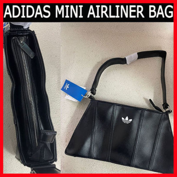 人気 ☆ADIDAS☆ MINI AIRLINER BAG BLACK
