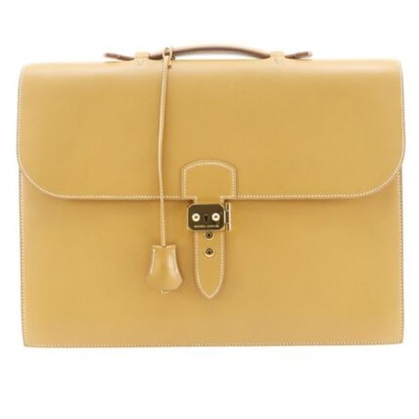 HERMES サック ア デペッシュ38 □C ビジネスバッグ