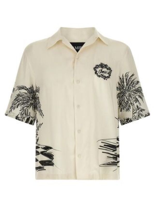 AMIRI CHATEAU SKETCH CAMP SHIRT AMTOSH1127127