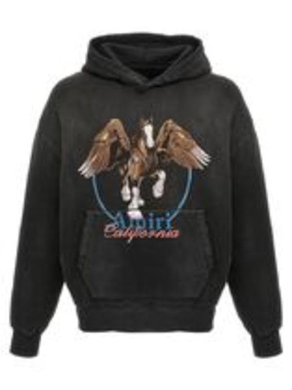 AMIRI  アミリ スウェット BLACK COTTON SWEATSHIRT