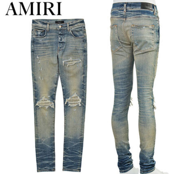 AMIRI ジーンズ BANDANA JACQU AMDNSY1004-VINTAGE INDIGO