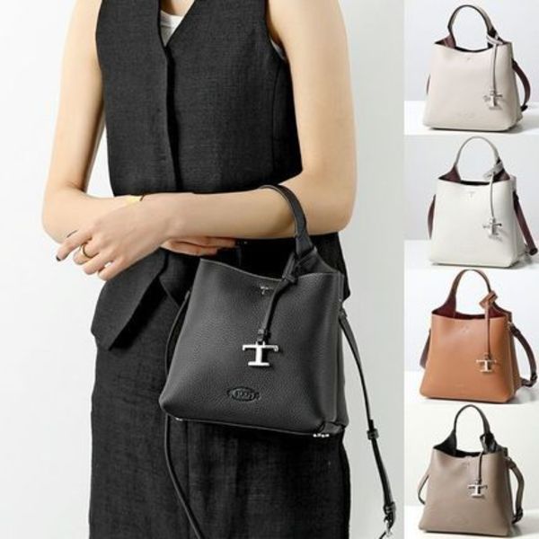 TODS ショルダーバッグ ミニ XBWAPAA9100QNK レザー