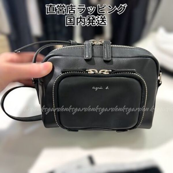 すぐ届く!angele ミニショルダーバッグ カメラバッグ