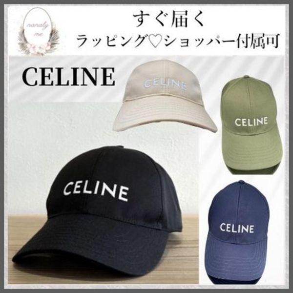 【シンプルデザイン♪】セリーヌ キャップ帽