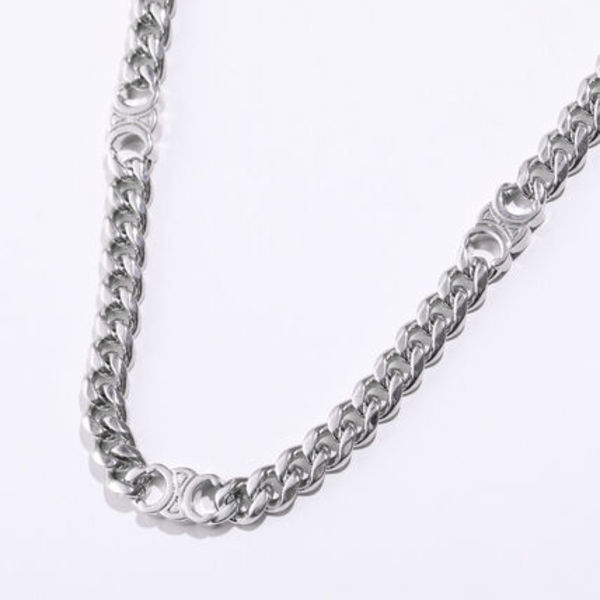 CELINE ネックレス Small Gourmette Necklace 460UR6BRA.36SI