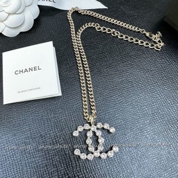明日着 限定 キラキラ♪ 大きめCCマーク CHANEL ネックレス