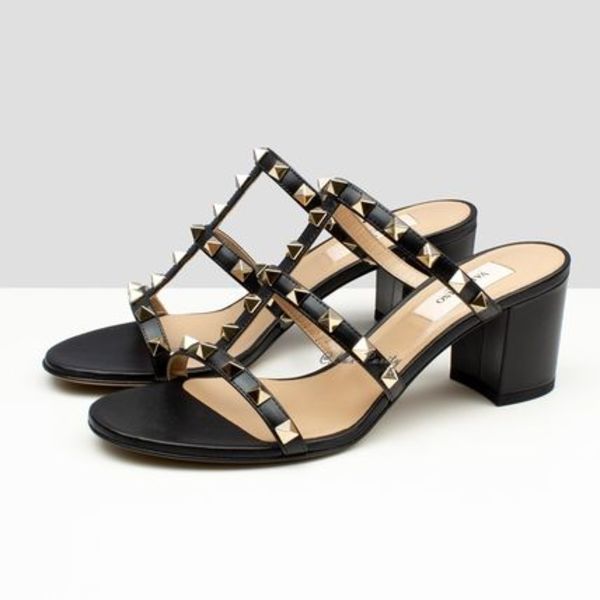 関税送料込み- VALENTINO ROCKSTUD SLIDE SANDAL サンダル