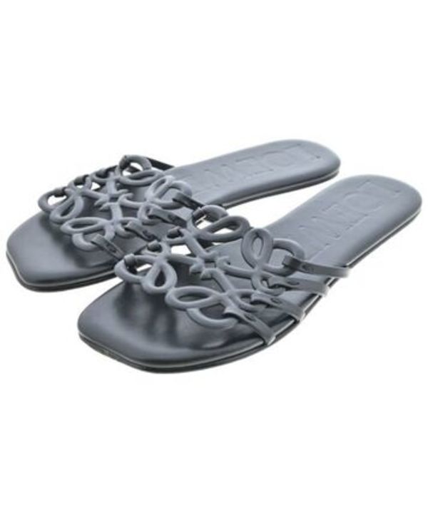 LOEWE ロエベ サンダル 黒 EU40(26.5cm位) 4102725S0035