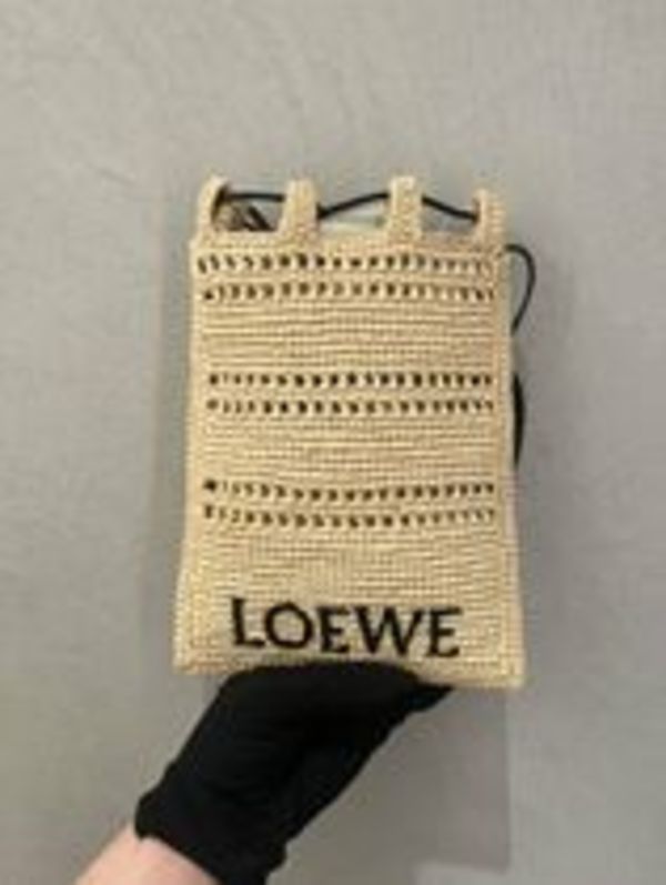 【LOEWE】ロエベ ドローストリング ポケット ロゴ ポシェット