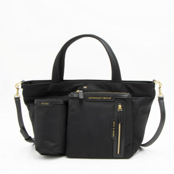 アニヤハインドマーチ ANYA HINDMARCH トートバッグ ブラック