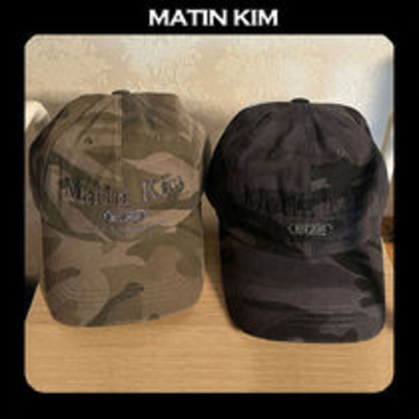 [Matin Kim] CAMOUFLAGE LOGO BALL CAP