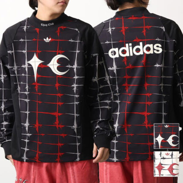 adidas OriginalsxThe Thug Club Tシャツ KF6913 KF6914 長袖