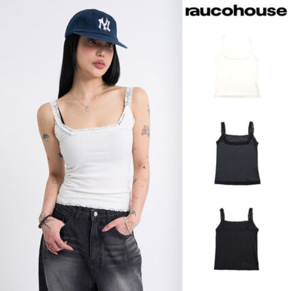 【Raucohouse】Leel Lace Sleeveless Top