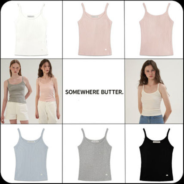 [SOMEWHERE BUTTER]24SS★韓国人気★Pendant classic sleeveless