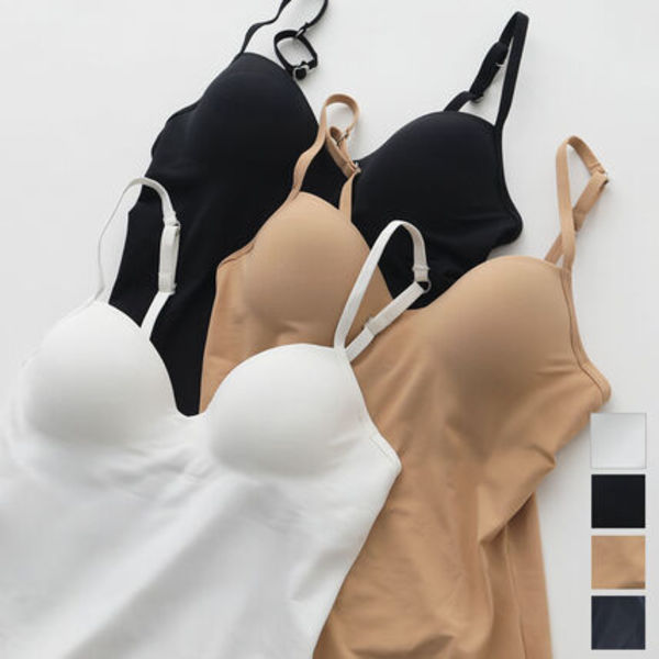 HANRO キャミソール ALLURE 07 1462 カップ付き
