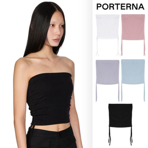 【PORTERNA】Join Shirring Tank Top