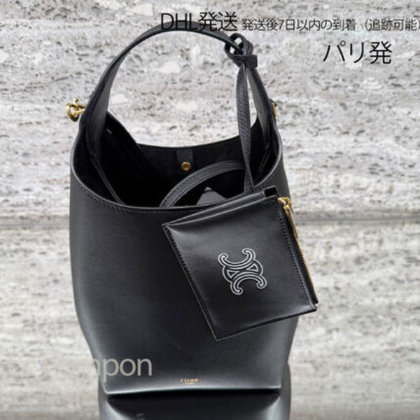 CELINE☆HOBO スモールモデル ソフトカーフスキン ブラック