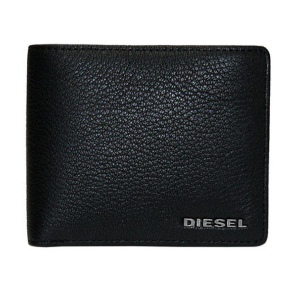 DIESELディーゼル 二つ折り財布 ブラック X06627 P0396 T8013-SV