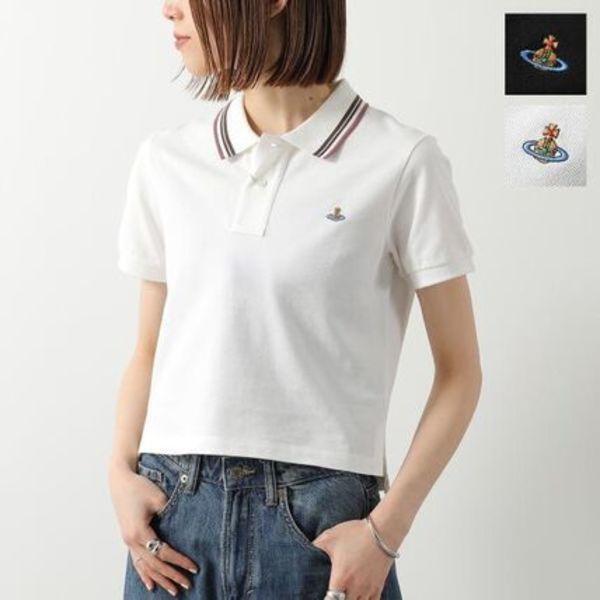 Vivienne Westwood ポロシャツ 1H010004 J00AU半袖 鹿の子