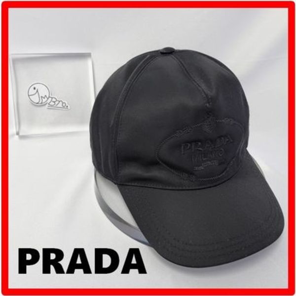 ★PRADA★Re-nylon ロゴベースボールキャッ.プ★正規品★