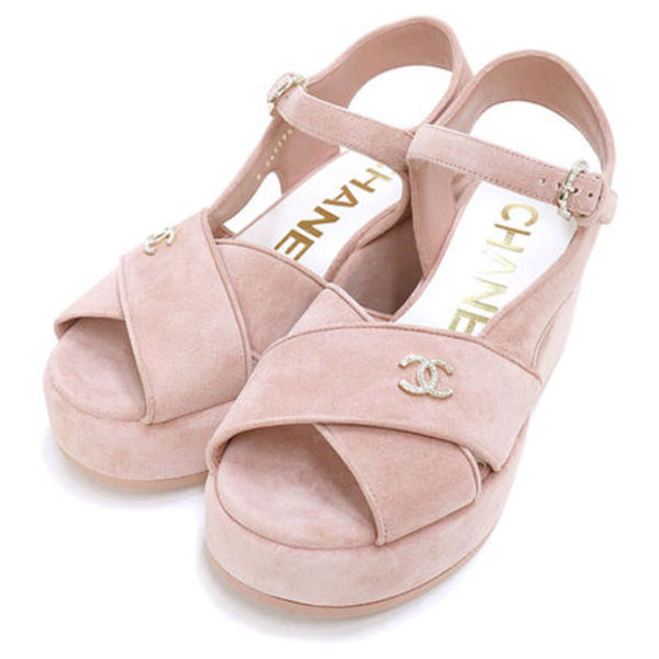 CHANEL シャネル サンダル 靴 #37 24cm G45594