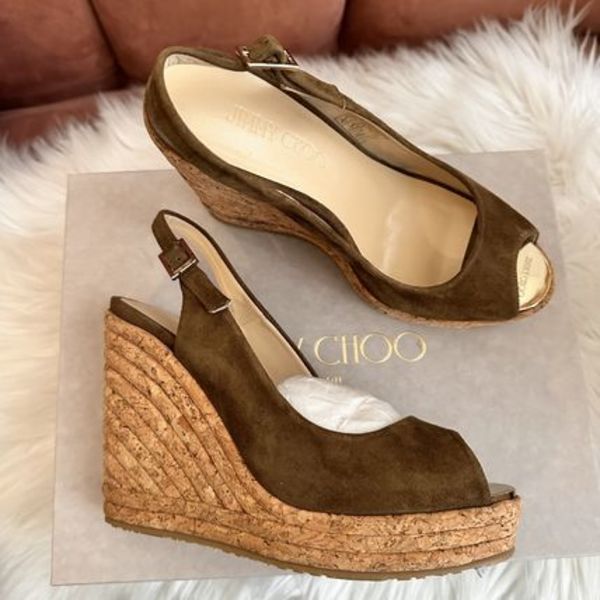 JIMMY CHOO★送料込★1点限り♪SALE♪ウェッジサンダル/PROVA