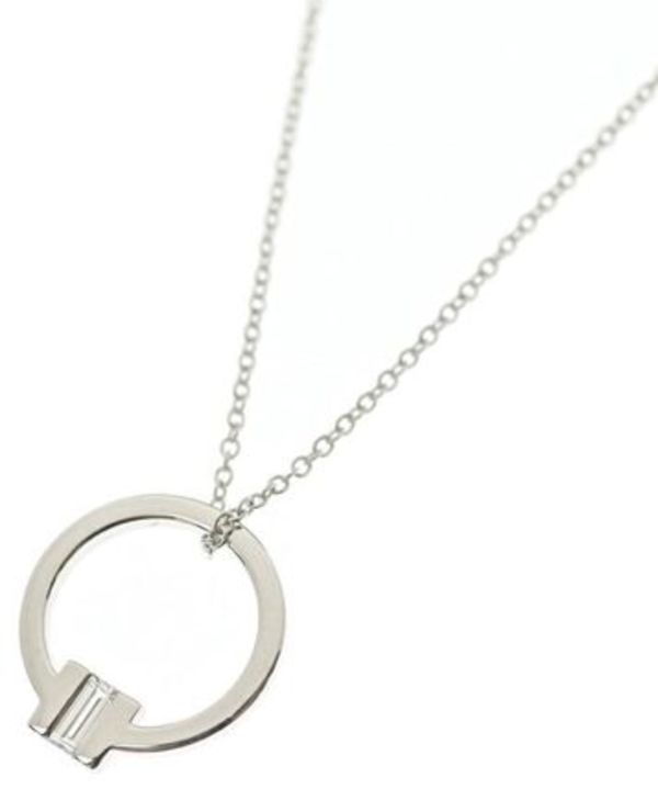 TIFFANY & CO. ティファニー ネックレス K18WG - 4800725F0023