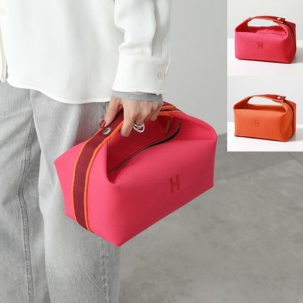HERMES ハンドバッグ BRIDE A BRAC GM トワルアッシュ
