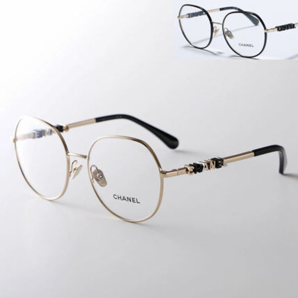 CHANEL メガネ 2213 ボストン型 メタルフレーム