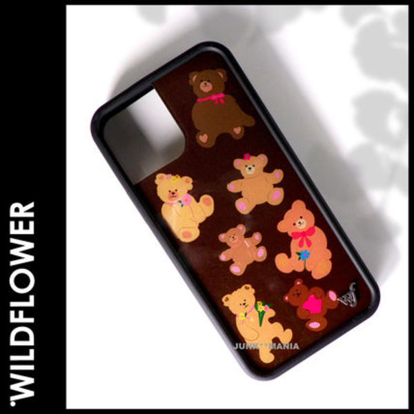 ★追跡&関税込【WILDFLOWER】iPhone全サイズ/Bear-y Cute