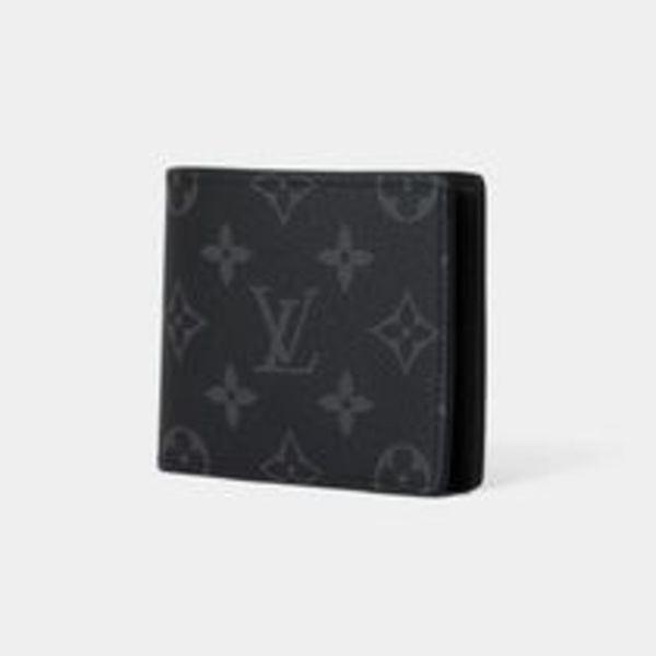 送料関税込★Louis Vuitton★スレンダー 折りたたみ財布★BLACK