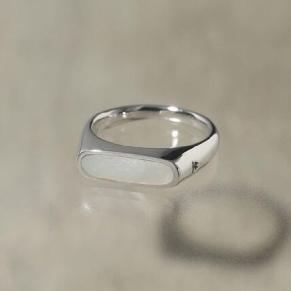 TOMWOOD  リング Mario Ring White MOP R75SBWHM01S925