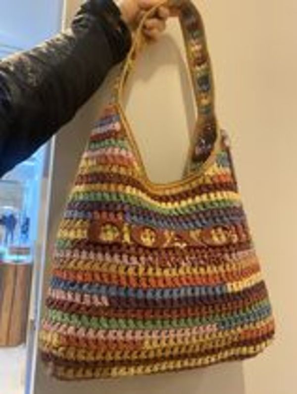 COACH*Brooklyn ブルックリン 34 マルチカラー ストロー 34