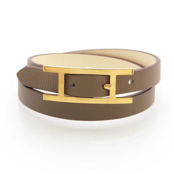 HERMES エルメス ビーアピ ドゥブルトゥール ブレスレット #T1