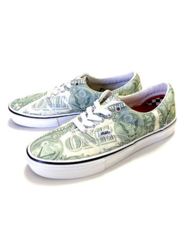 【Supreme】VANS Dollar Era グリーン 送料無料【se1107r】